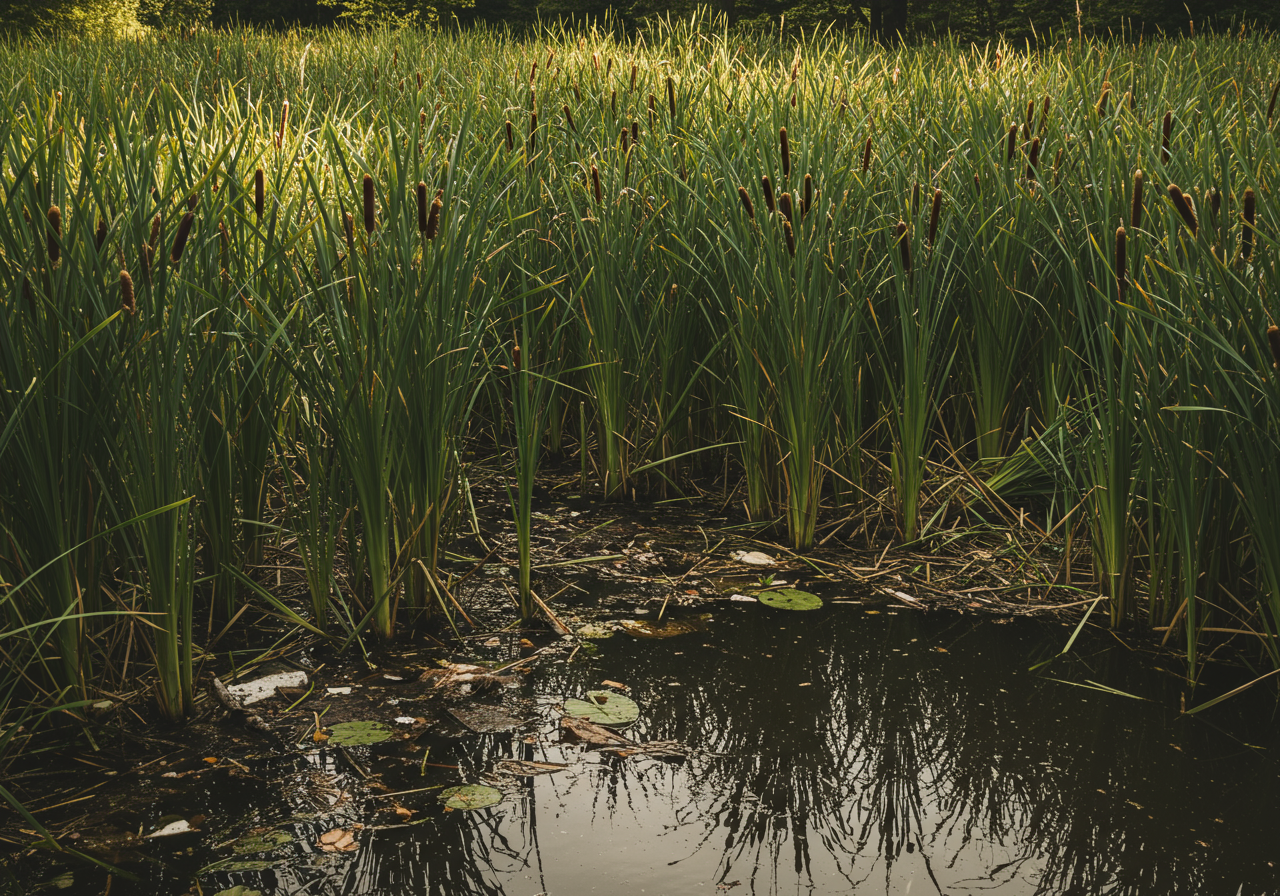 Before HOA Lake Restoration